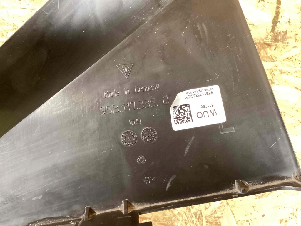 фото №6, Porsche macan воздуховод впуск воздуха интеркулер 95b117335q