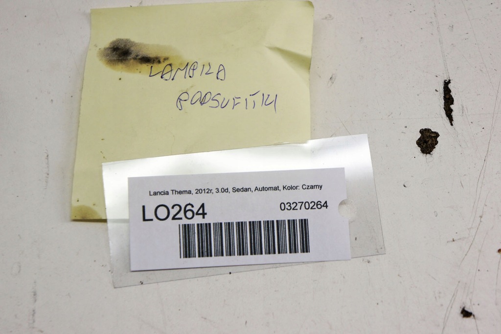 фото №6, Lo264 lancia thema ii лампа потолочный перед