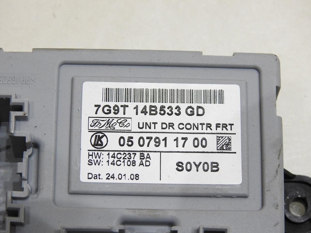 фото №9, Модуль блок управления дверь правый перед volvo v70 iii