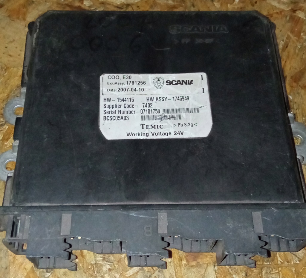 фото №1, Блок керування coo, e30 temic scania r