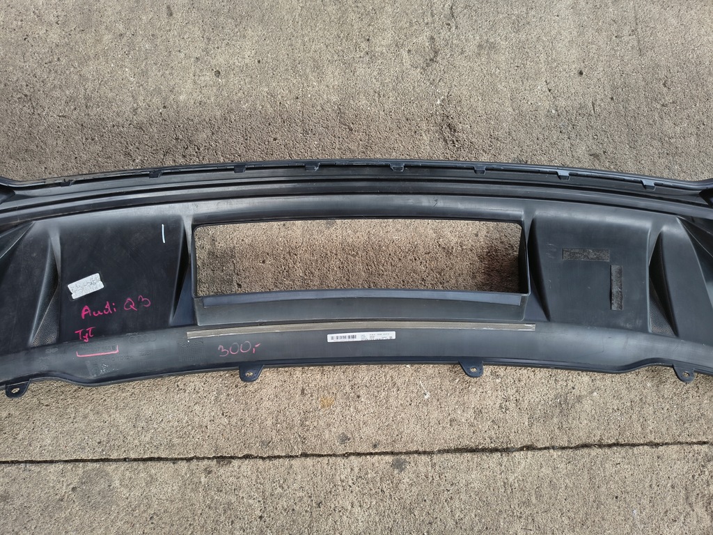 фото №12, Audi q3 накладка спойлер бампера задня 83a807568e