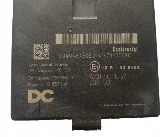 фото №3, Модуль блок управления центральный gatewa mercedes actros