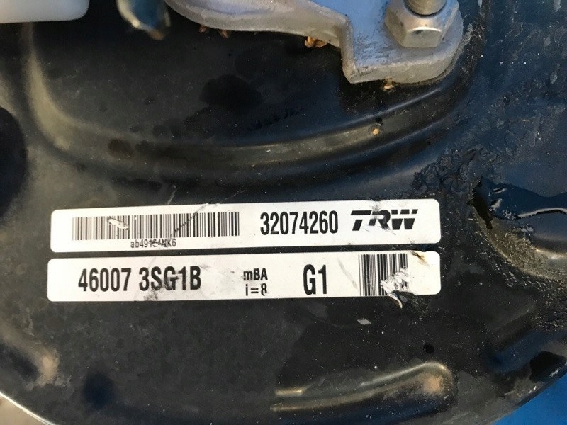 фото №4, Вакуумний підсилювач гальма nissan sentra b17 12-21 472103sg0a