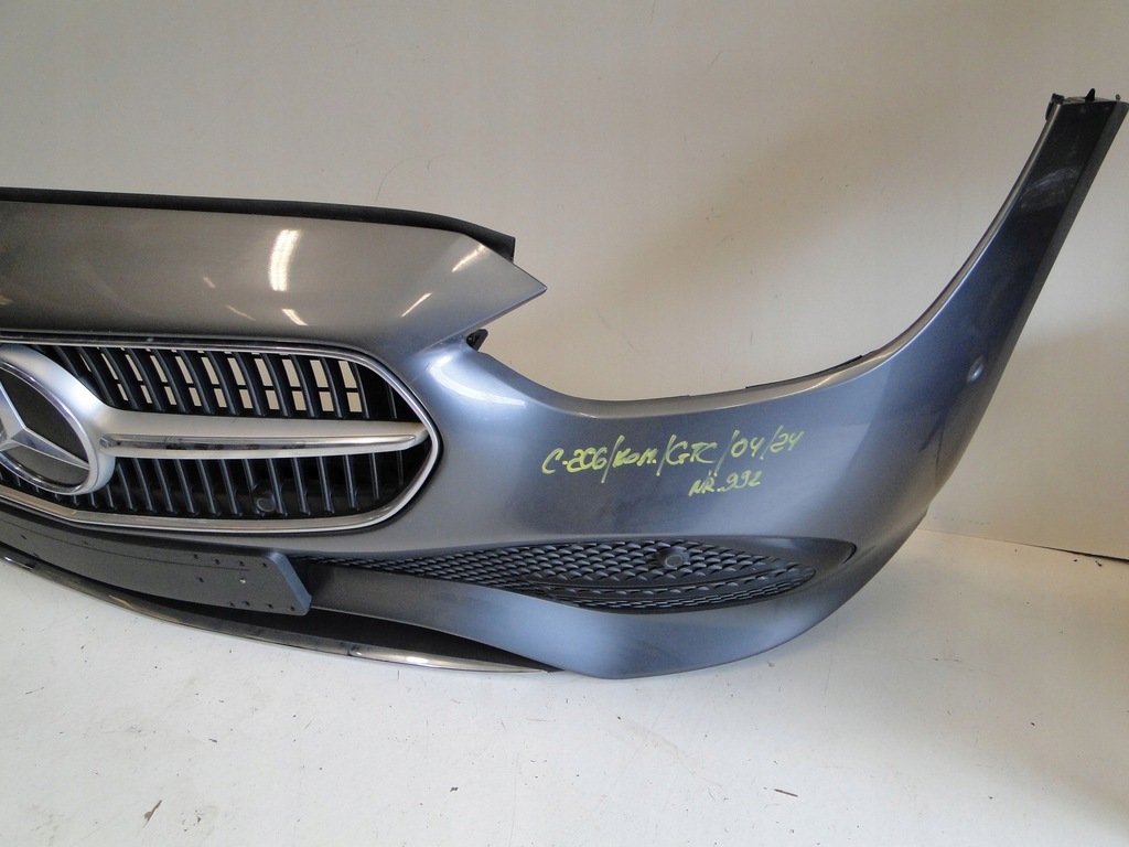 фото №11, Mercedes c klasa w206 s206 206 бампер передний na датчики pts