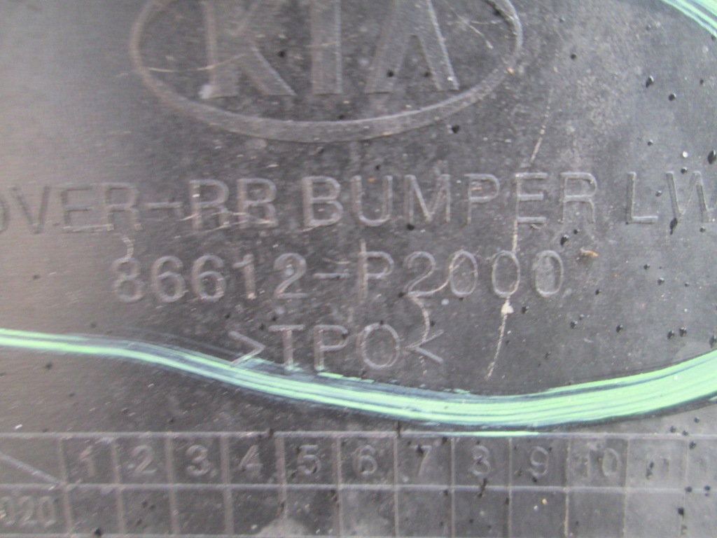 фото №10, Бампер dol задняя kia sorento iv lift спойлер нижний