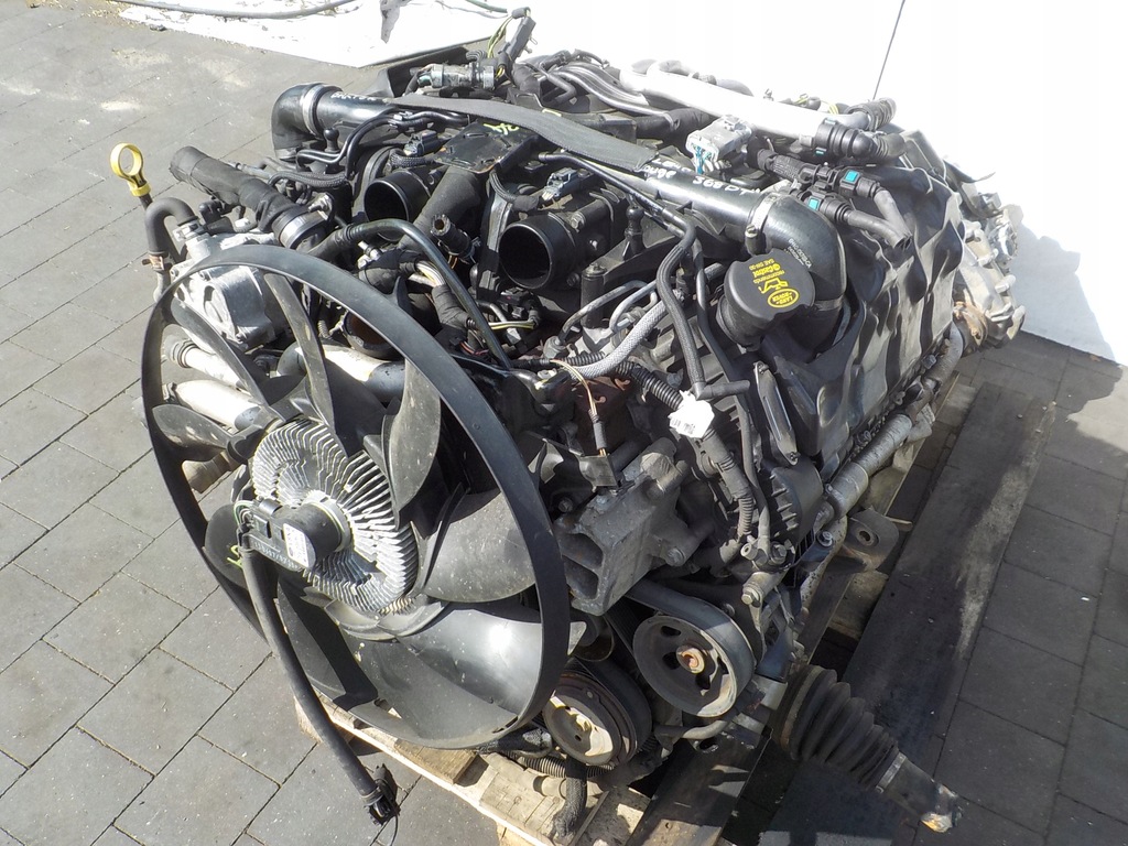 фото №8, Land range rover 08r 3.6 td 272km двигатель 368dt kompletny система топливный