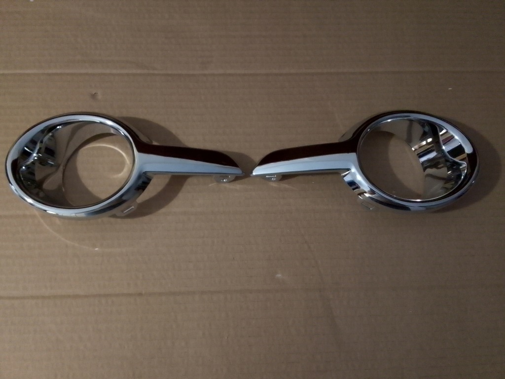 фото №1, Решітка радіатора рамка хром решітка протитуманної фари peugeot 208 i 2012-2015 lh+rh kpl новий