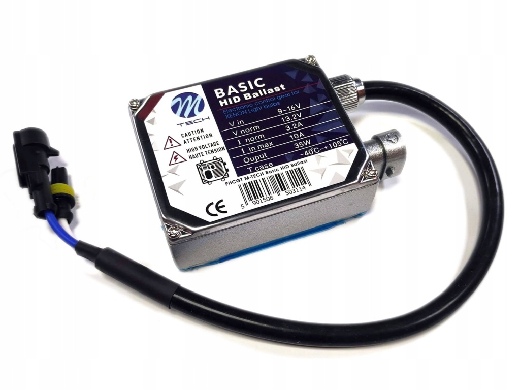 фото №1, Перетворювач аналогова ксенон m-tech basic 12v