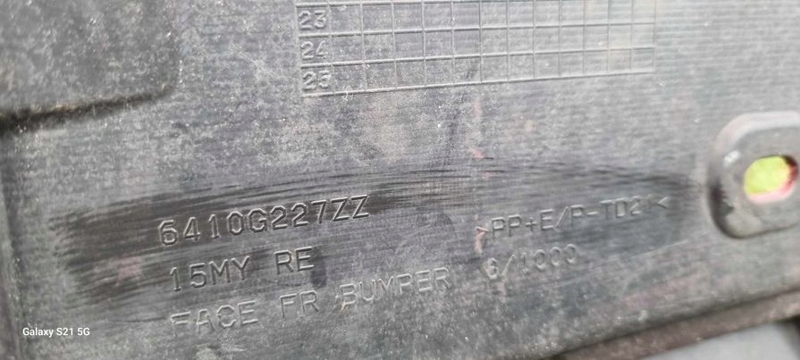 фото №7, Бампер передний перед mitsubishi outlander iii lift