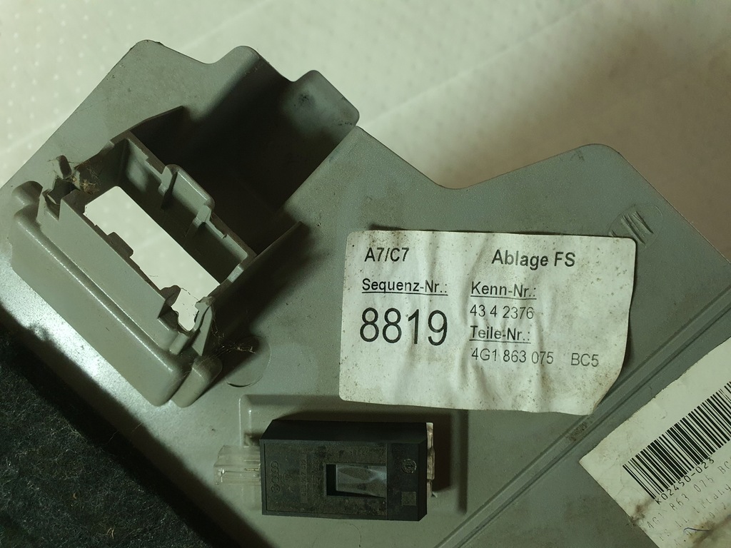 фото №5, Захист консолі pod кермо audi a6 a7 c7