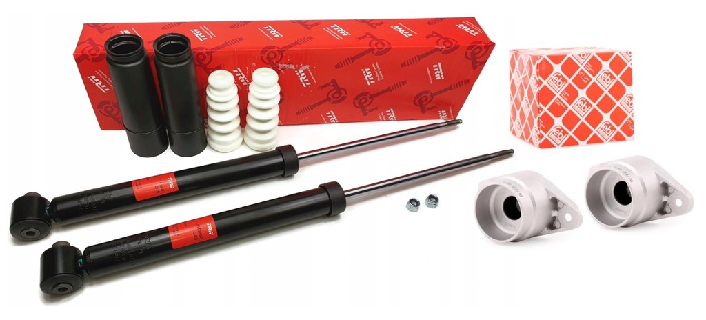 фото №1, Амортизаторы задняя trw audi a6 c6 + защита + крепление