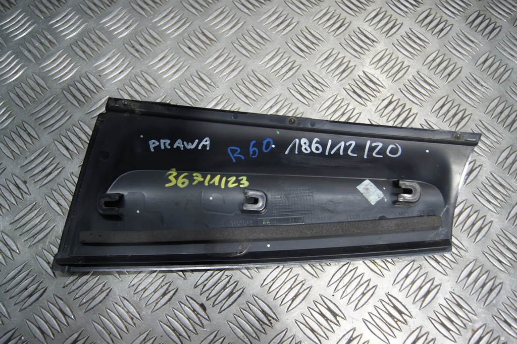 фото №8, Обшивка стойка правый задняя mini r60 9801548