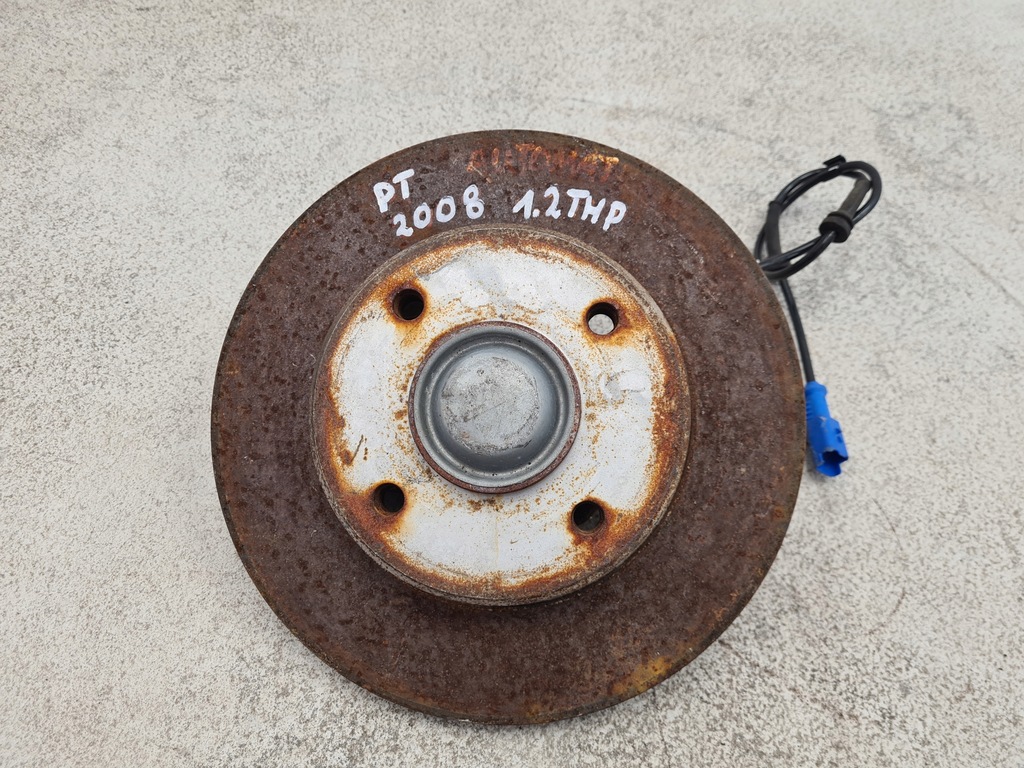 фото №1, Peugeot 2008 i поворотный кулак ступица правый задняя