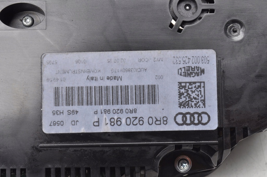 фото №10, Audi q5 i 8r tdi дизель лічильник прилади 8r0920981p