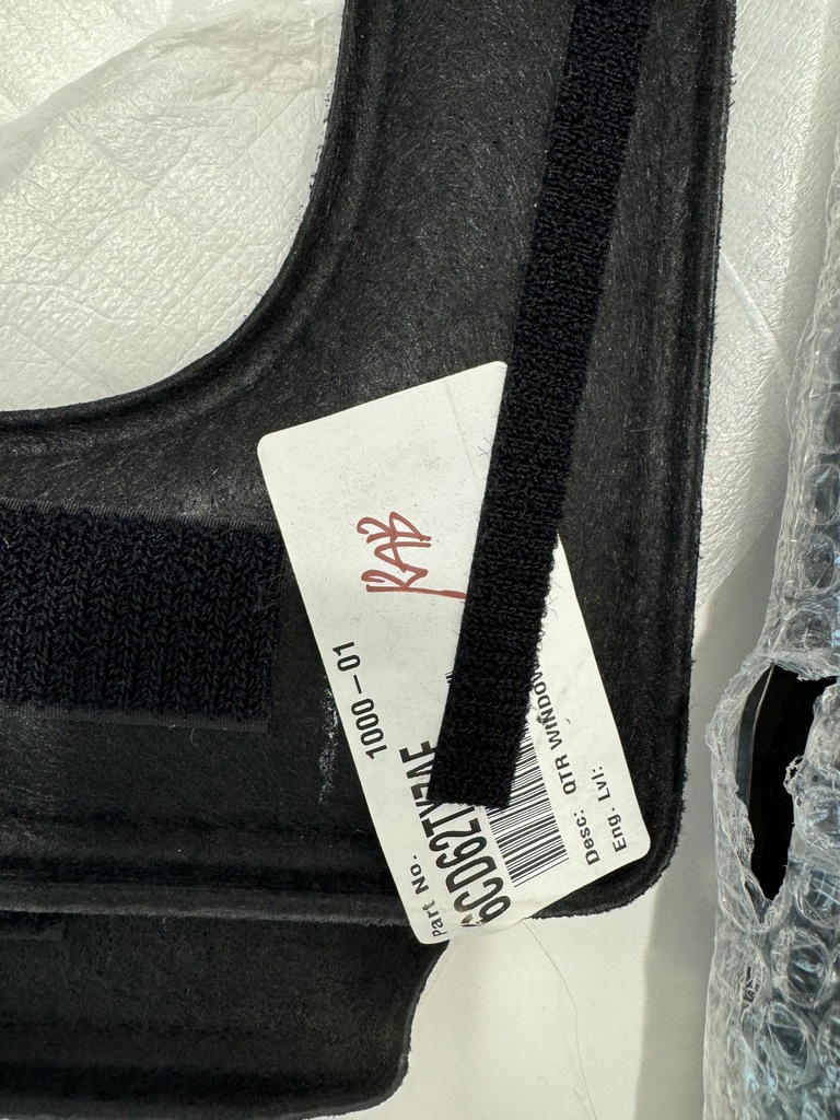 фото №5, Jeep wrangler jl тканевый отделка окно багажник