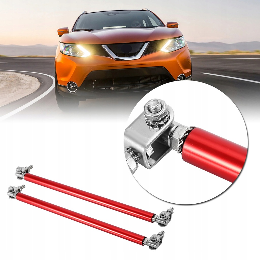 фото №9, Кронштейны бампера, диффузор, накладки, спойлер 200mm красный