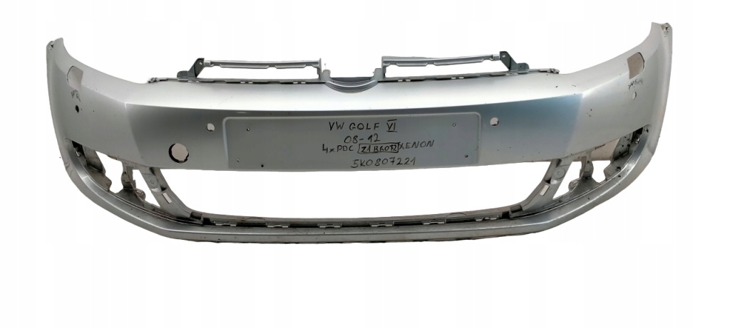 фото №1, Vw golf vi 6 08-12 бампер передний перед 5k0807221