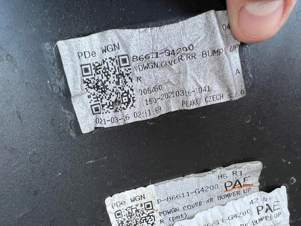 фото №6, Бампер задняя задний hyundai i30 i 30 3 iii kombi 17-