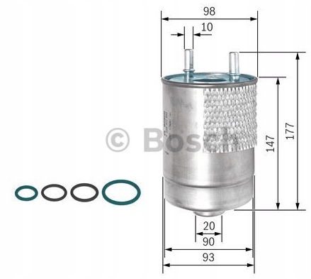 фото №2, Фільтр пального renault fluence 2010- megane 2008-