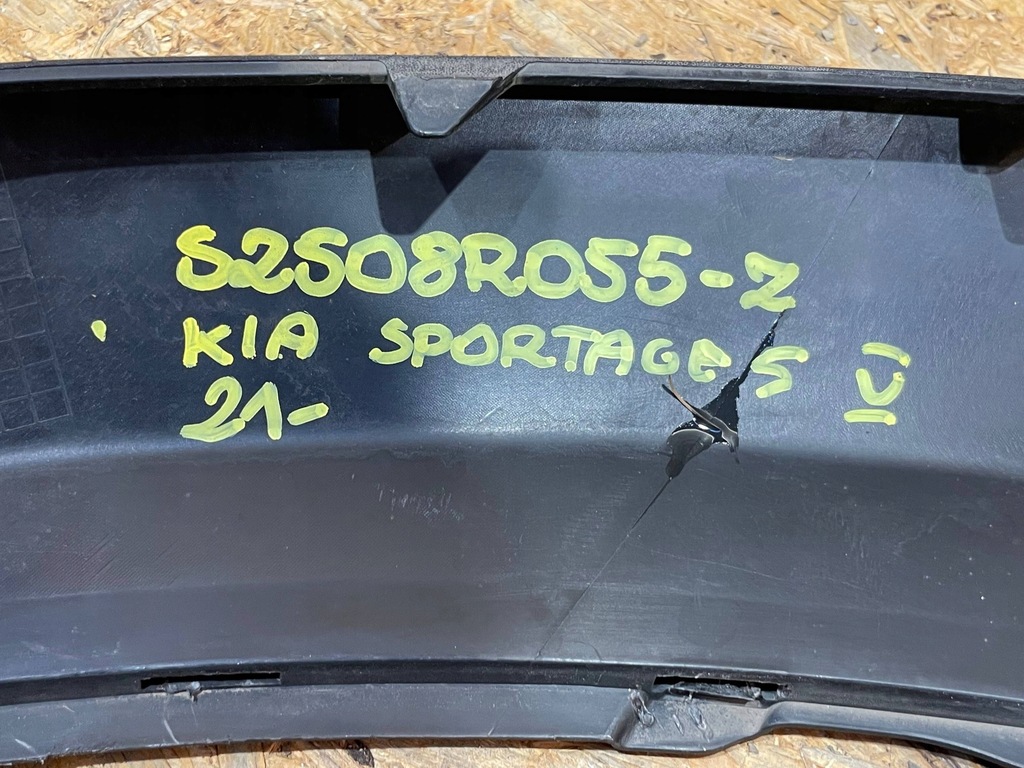 фото №13, Kia sportage v 5 21- спойлер молдинг накладка бампера перед передняя
