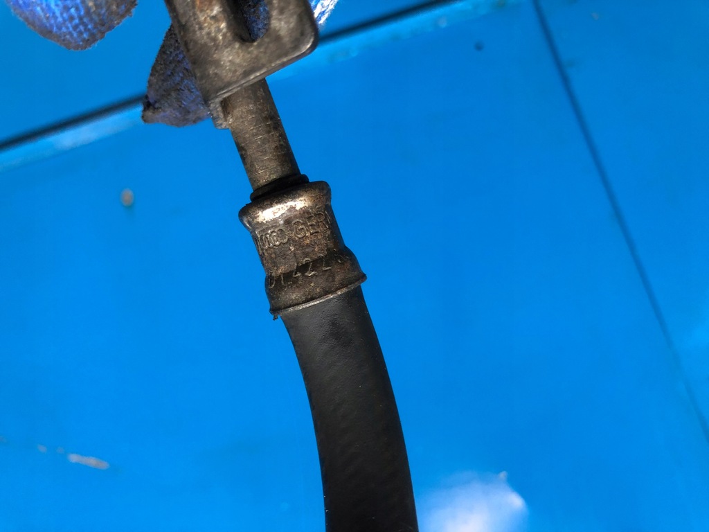 фото №9, Vw transporter t4 2,5 tdi wąż шланг підсилювача 7d1422891