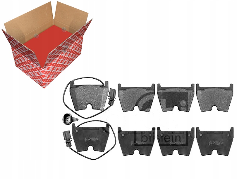 фото №1, Тормозные колодки тормозные audi a5 rs5 10-15 перед febi bils
