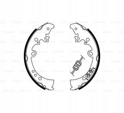 фото №1, Bosch 986 487 787 набор колодка тормозных