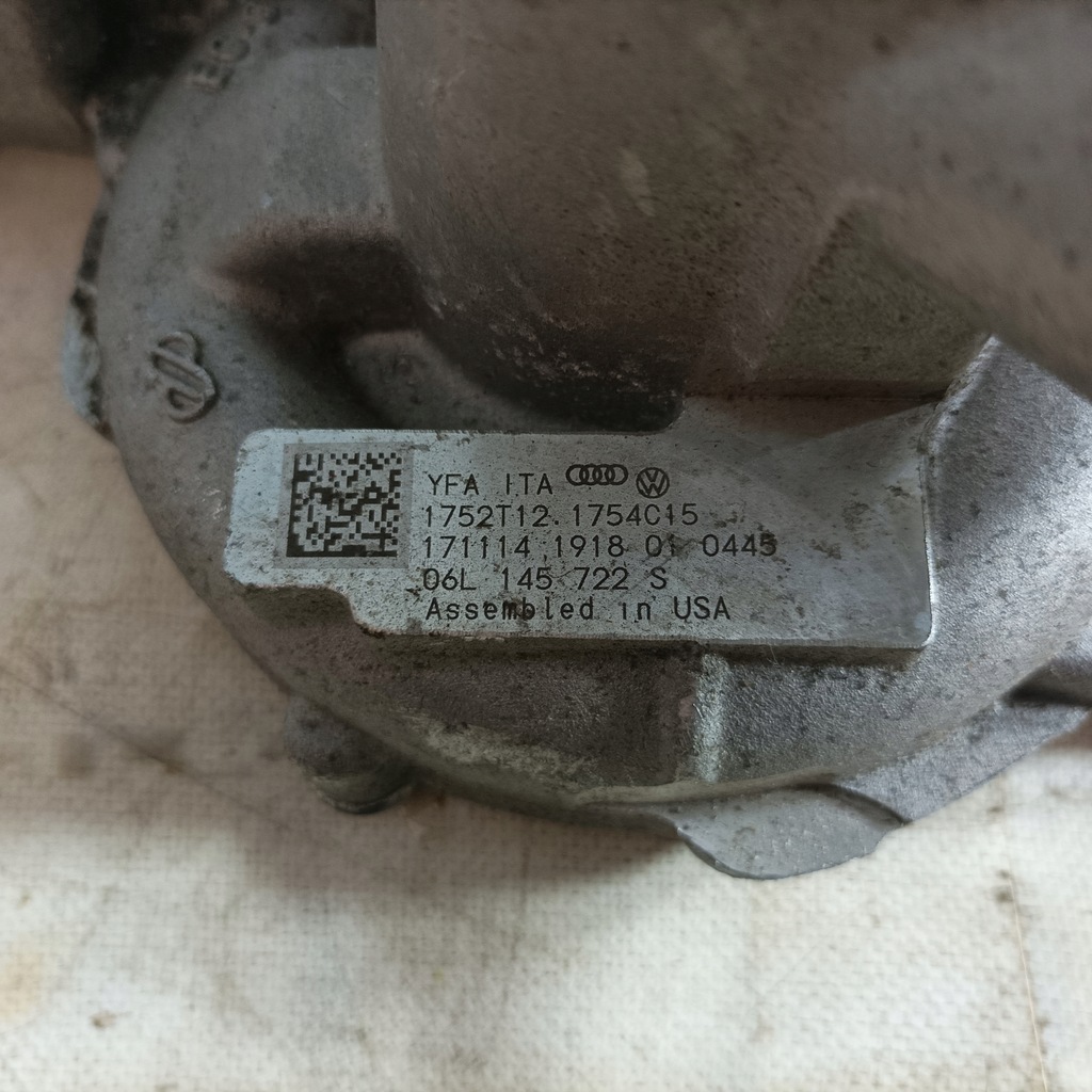 фото №9, Audi q5 17- турбонагнетатель usa 06l145722s