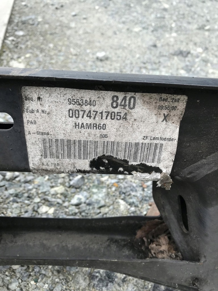 фото №7, Mini r60 балка підвіска задня