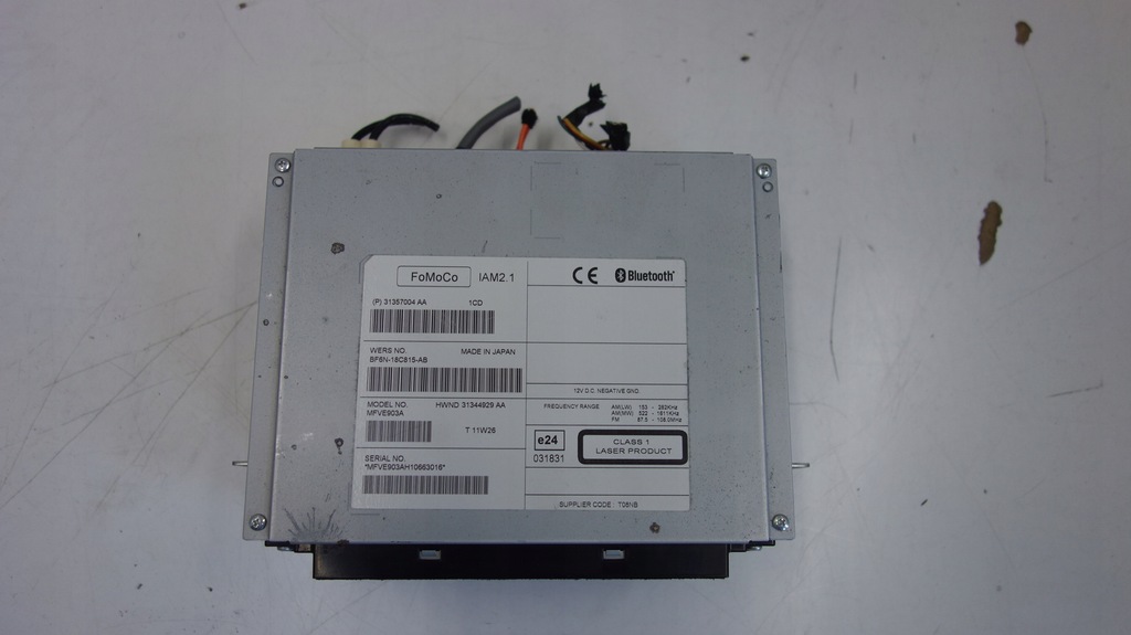 фото №1, Volvo s60 v60 зчитувач навігація радіо 31357004aa