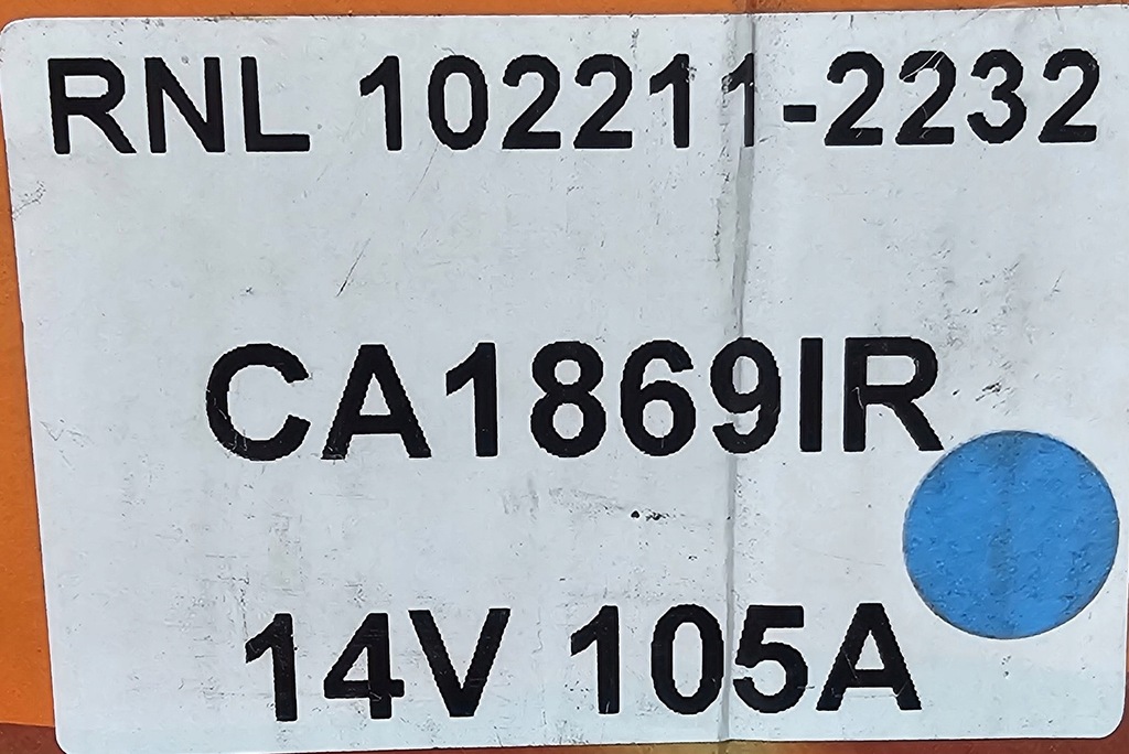 фото №2, Новый генератор mini r50 / r52 / r53 - ca1869ir