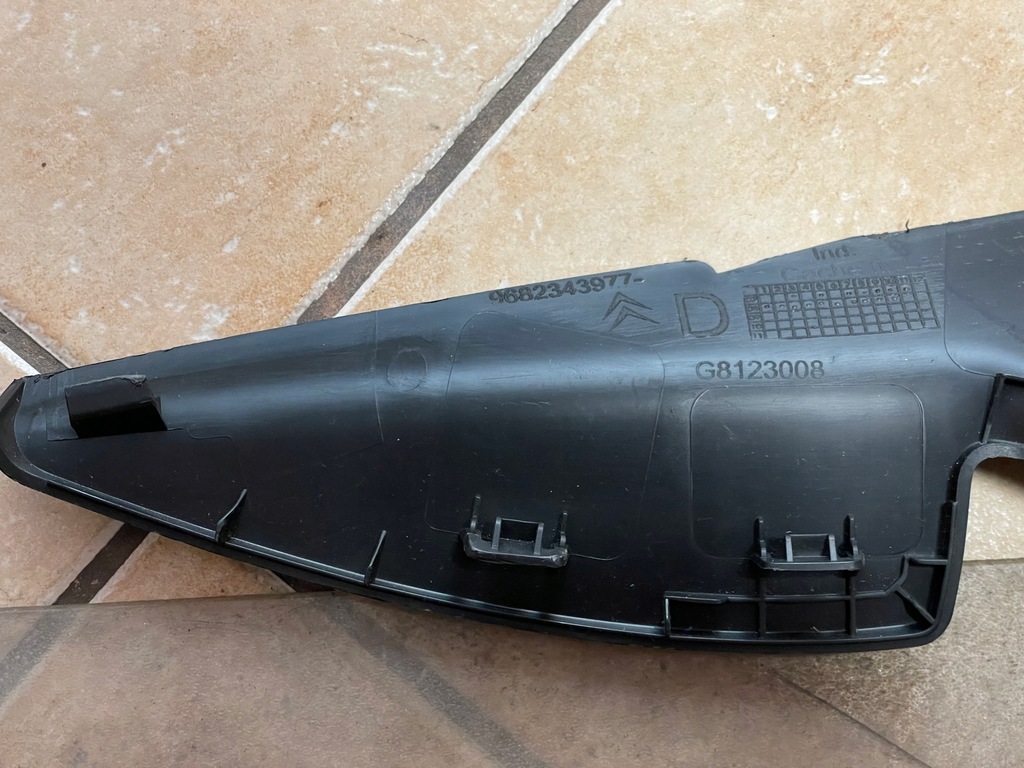 фото №5, Citroen оригинальный номер 9682343977 защита боковая приборная панель c5