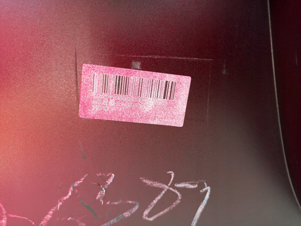 Tesla model 3 рестайлінг  2020- бампер задній tył1108905-s2-a = Недорого