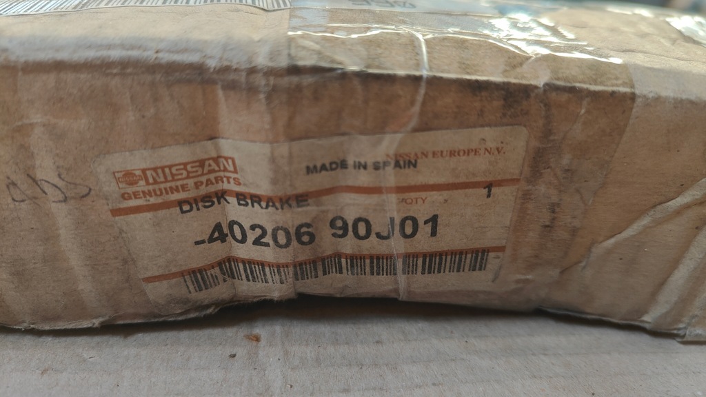 фото №7, Оригінальний комплект диск гальмівних перед nissan primera p10 40206-90j01