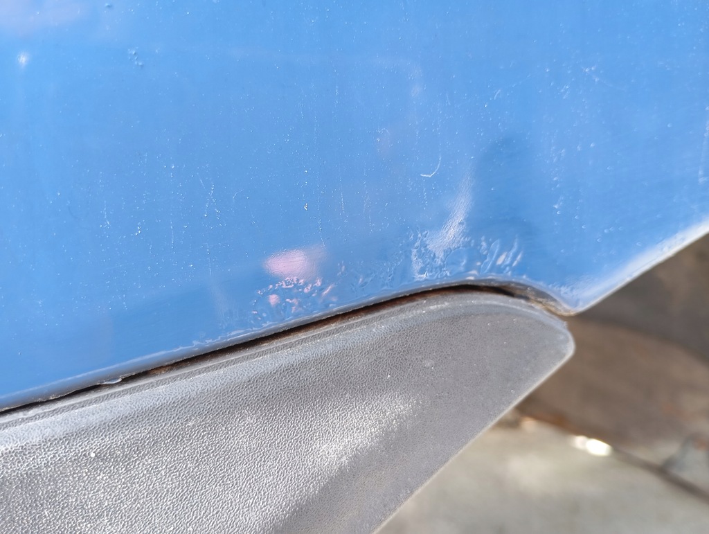 фото №13, Fiat doblo i 1 крыло перед левый 2000-2005 451 blu capri niebieski