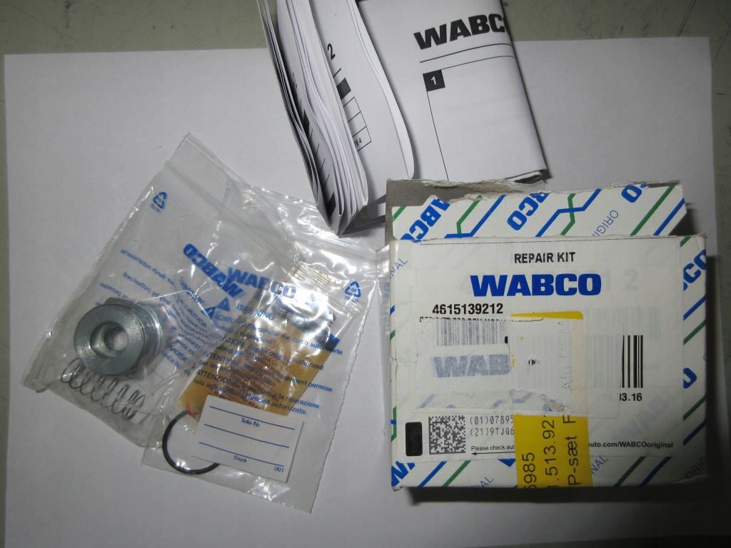 Набор ремонтный клапана тормозной wabco 4615139212 в Украине