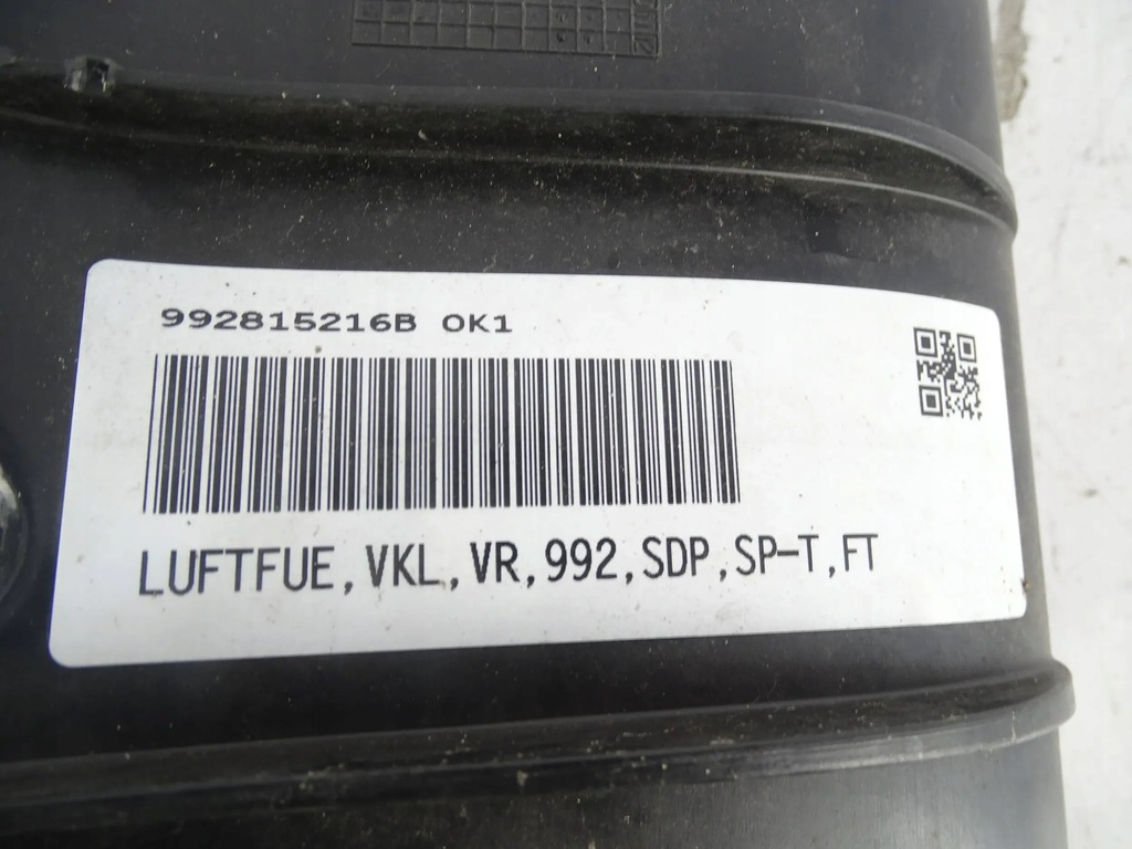 фото №5, Повітропровід повітря впуск правий porsche carerra 911 992