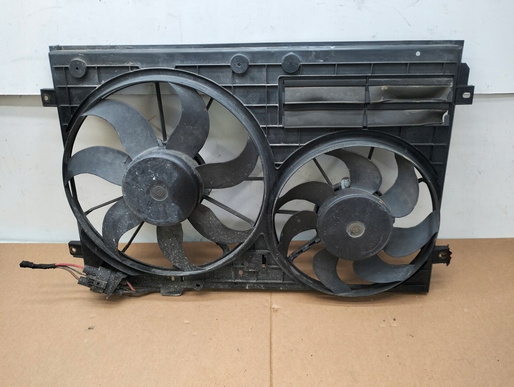 фото №7, Вентилятор радиатора корпус audi a3 8p 2.0tdi lata 03-2008 vw seat skoda