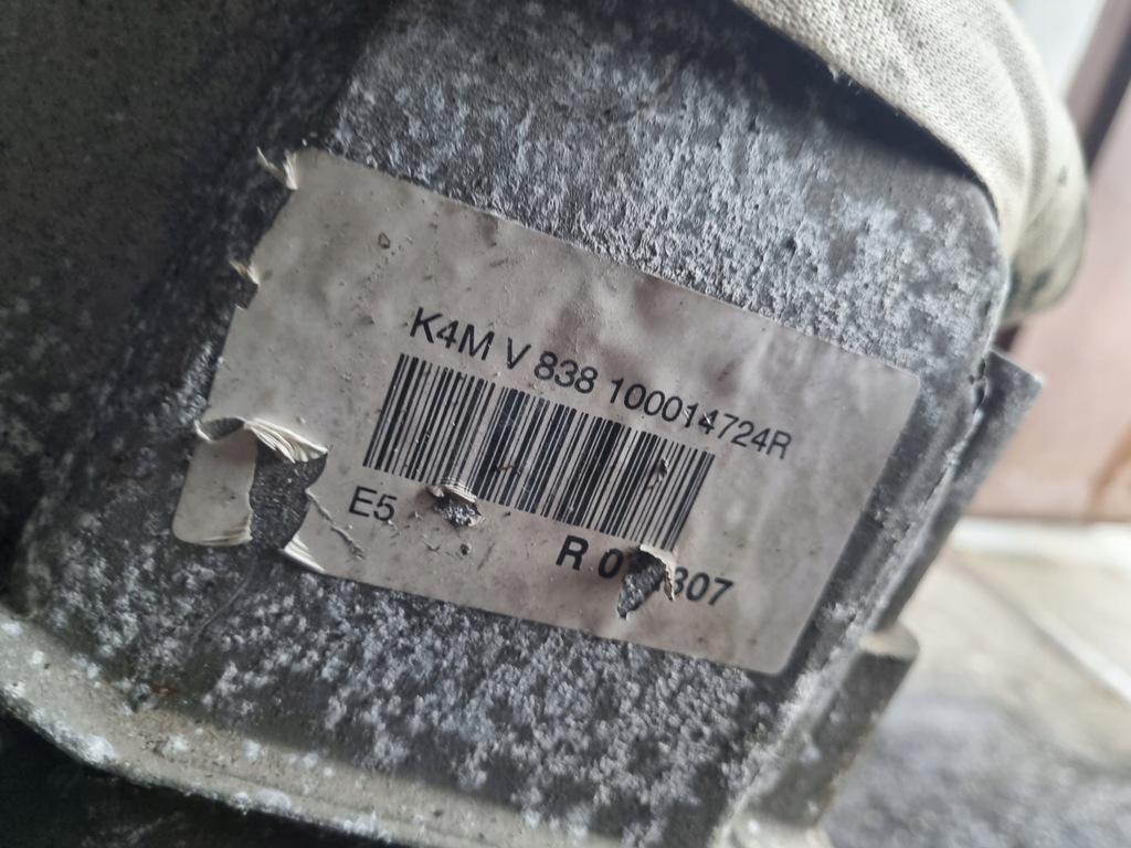 фото №8, Renault fluence 09-16 2012 r. двигун 1,6 b 112 km k4m838