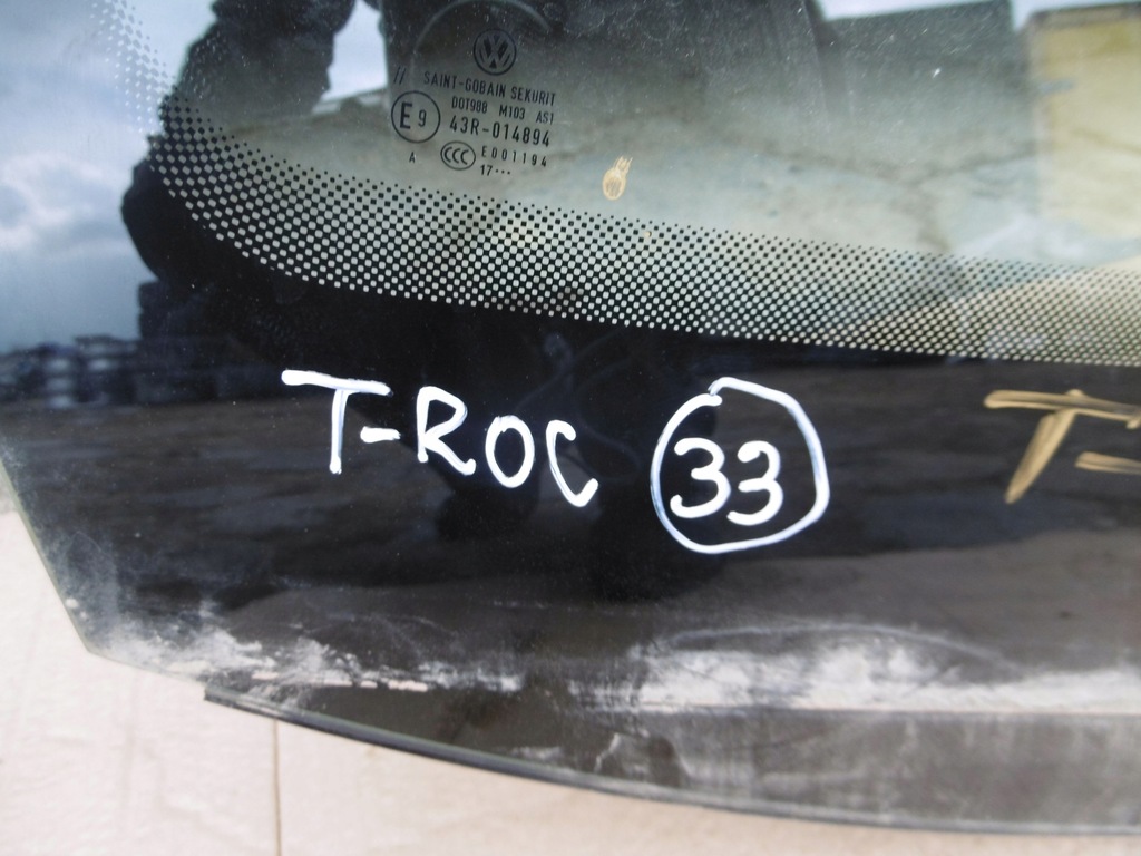 фото №3, Скло лобове vw t-roc 2017r. датчик камера