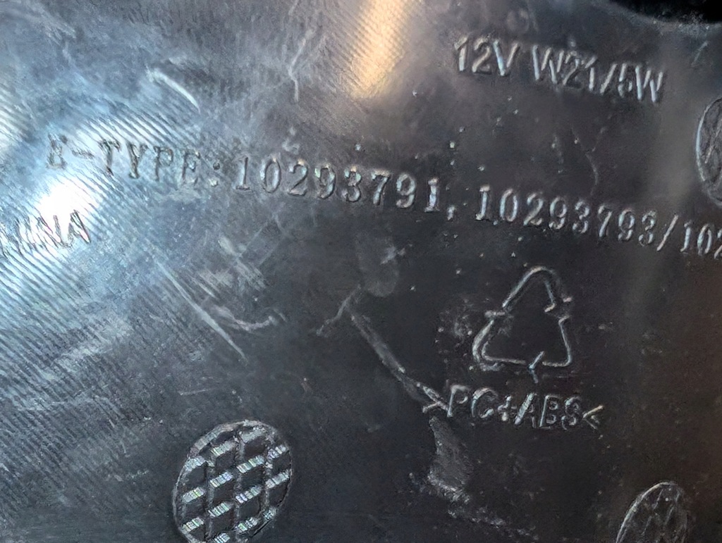 фото №7, Mg zs лампа левый задняя задняя