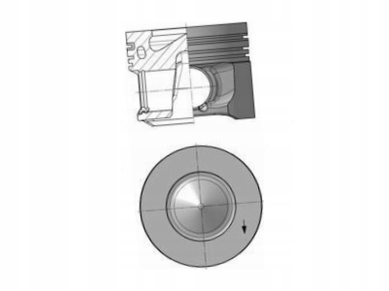 фото №2, Поршень mini countryman r60 2.0 mini r56 2.0 r57 2.0 r58 2.0 r59 2.0