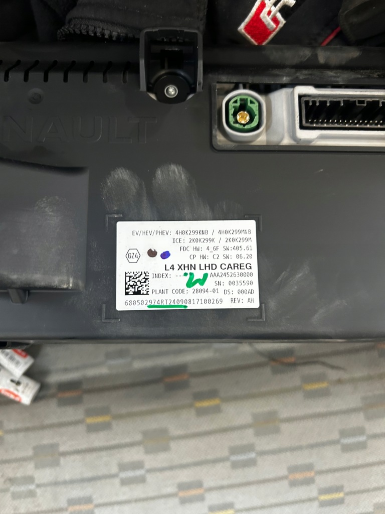 фото №8, 22r. лічильник прилади дисплей renault austral 687519849r