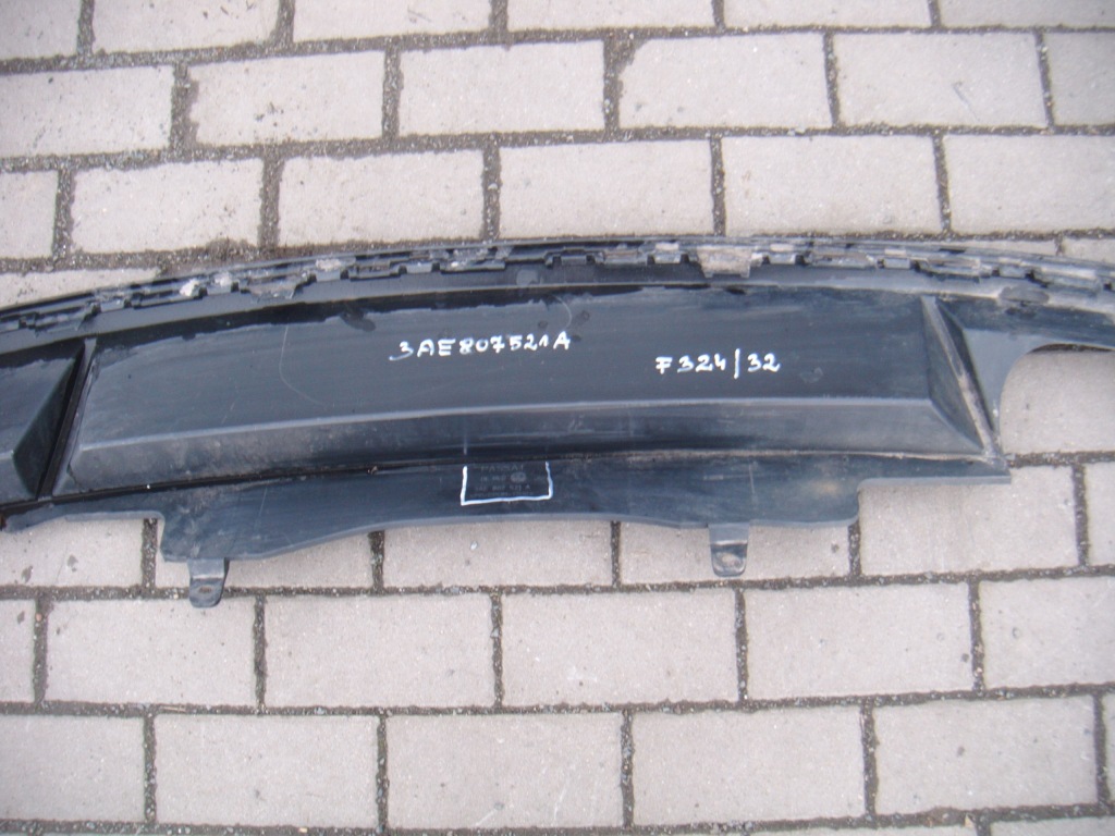 фото №10, Vw passat b7 накладка спойлер бампера задня 3ae807521a