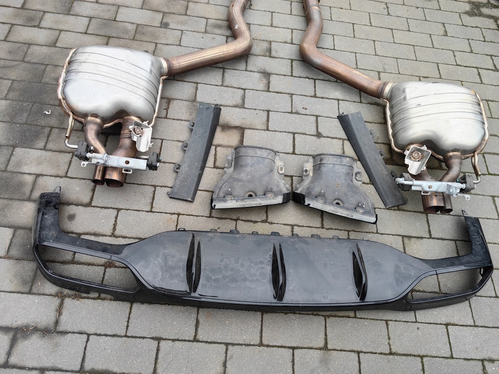 фото №1, Mercedes w213 гаситель amg 6,3