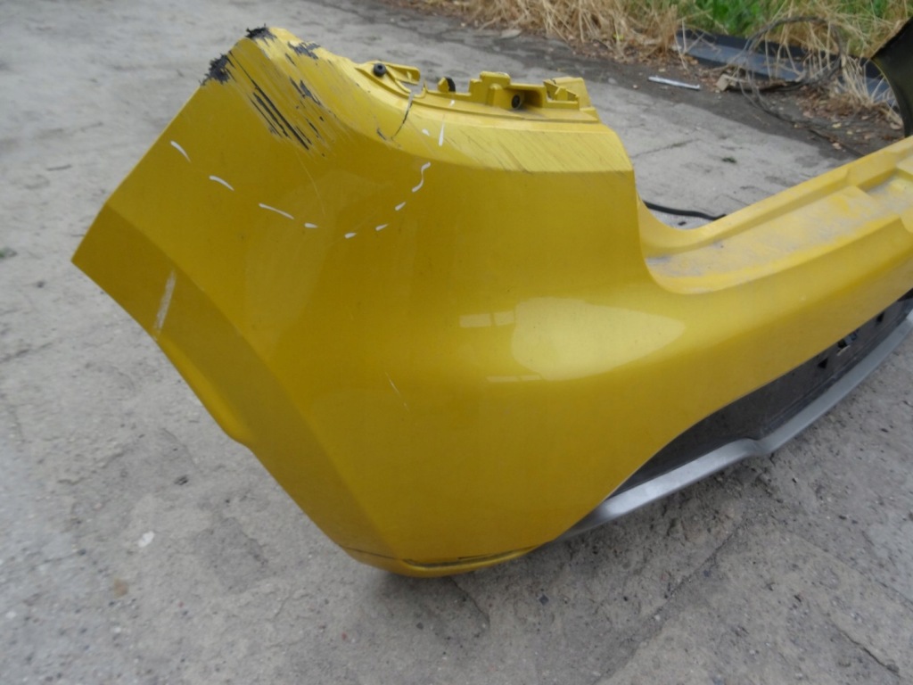 фото №3, Renault clio iv 4 бампер задняя задний с защита трубы rs