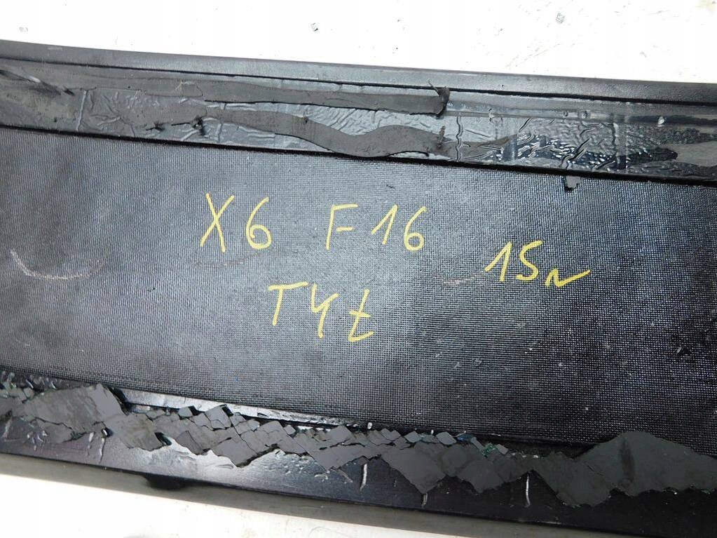 фото №8, Bmw x6 f16 m50d 15r спойлер спойлер задня