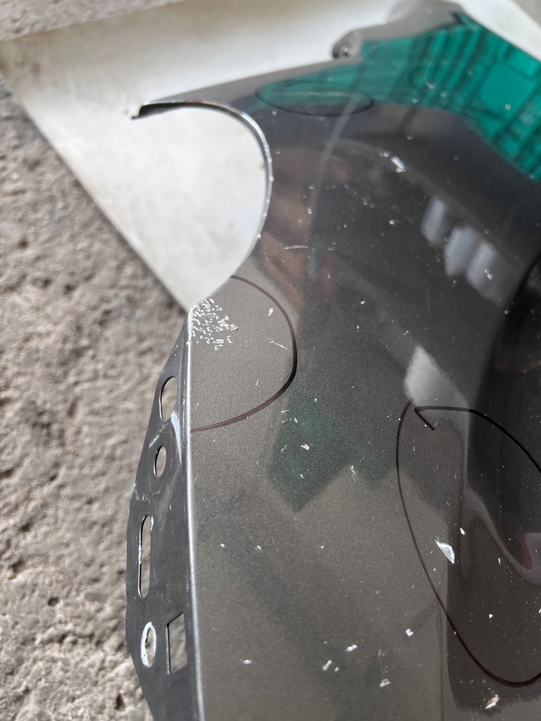 фото №9, Крила лівий перед peugeot expert iii 16- колір evl