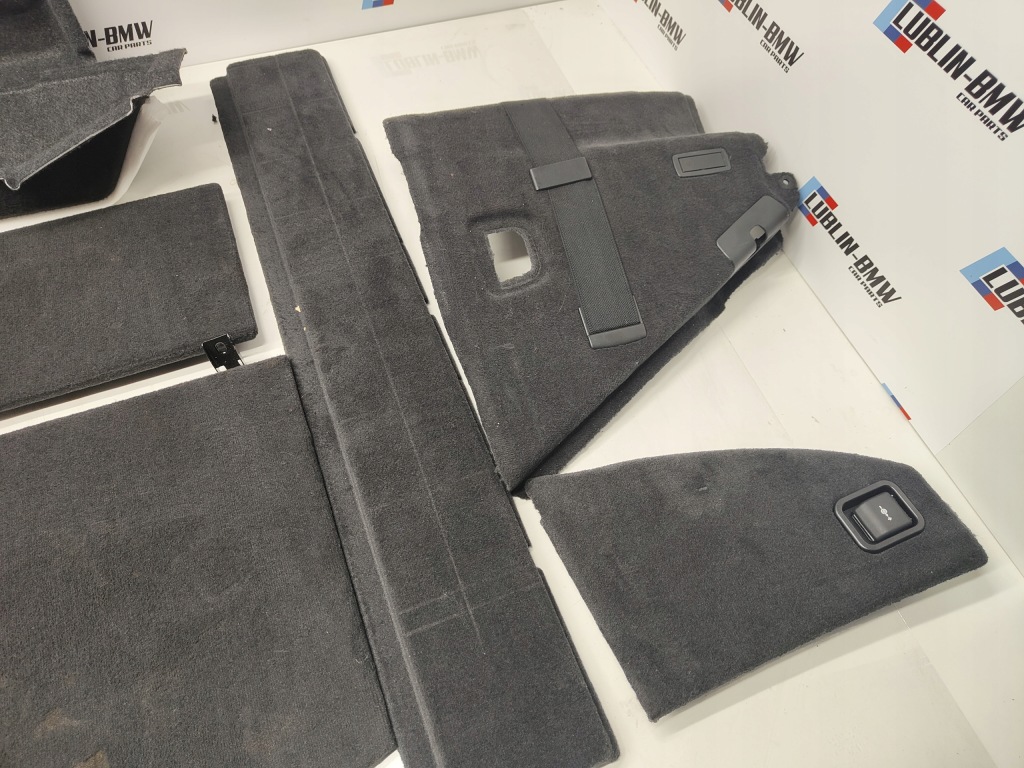 фото №7, Bmw 5 gt f07 обивка багажника обшивки пол обшивка комплект