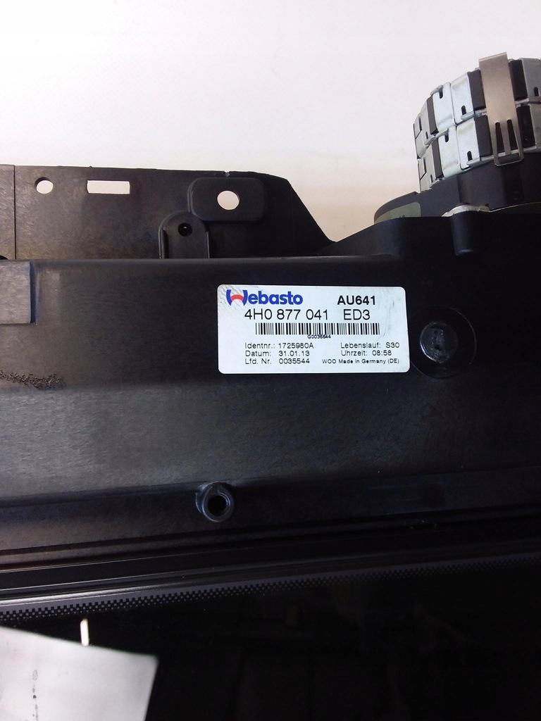 фото №5, Audi a8 d4 люк панорама 4h0877041